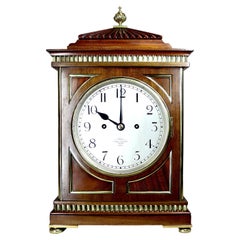 A Twin Fusee Bracket Clock By Dent