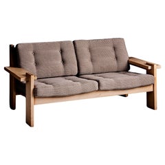 A two-seater brutalist sofa curated by Hubert Zandberg