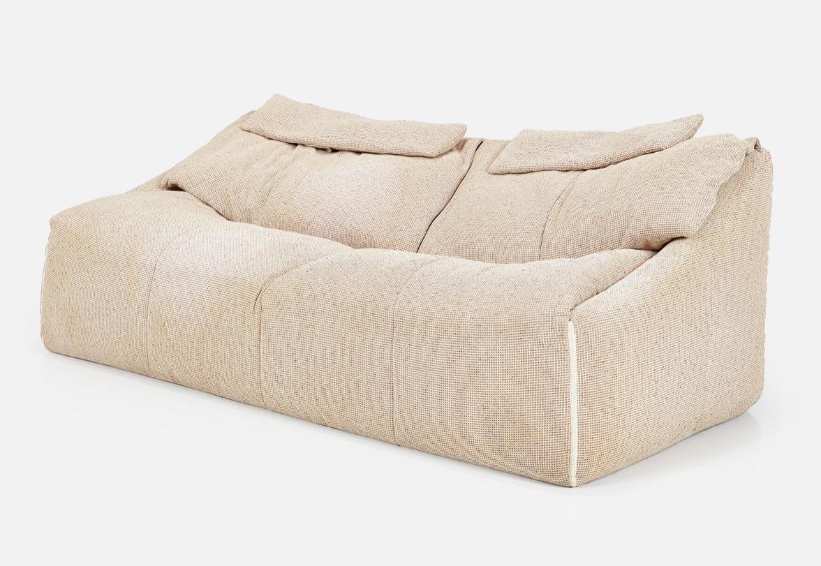 A two-seater “Plumy” sofa by Annie Hiéronimus for Cinna, France circa 1979 7