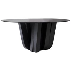 A-Typischer runder Tisch:: signiert von Arno Declercq