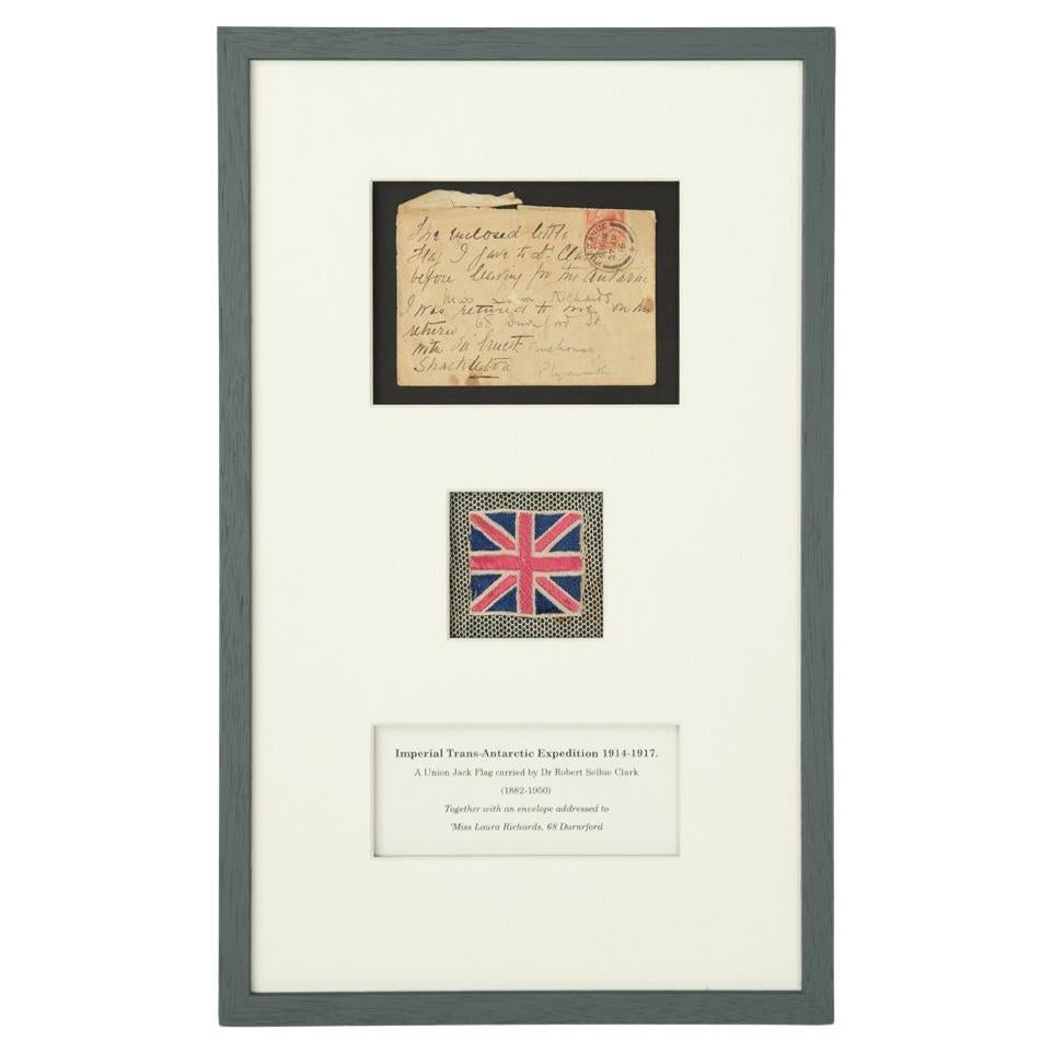 A Union Jack from Shackleton’s Imperial Trans-Antarctic Expedition 1914-1917 For Sale