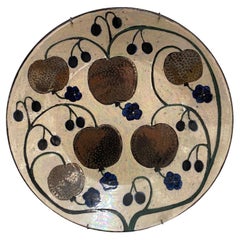 A Unique Birger Kaipiainen Decorative Dish, Arabia