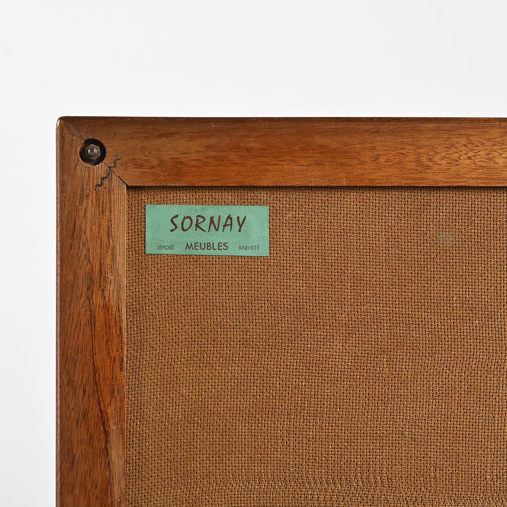 A Unique Cabinet by André Sornay, circa 1950 6