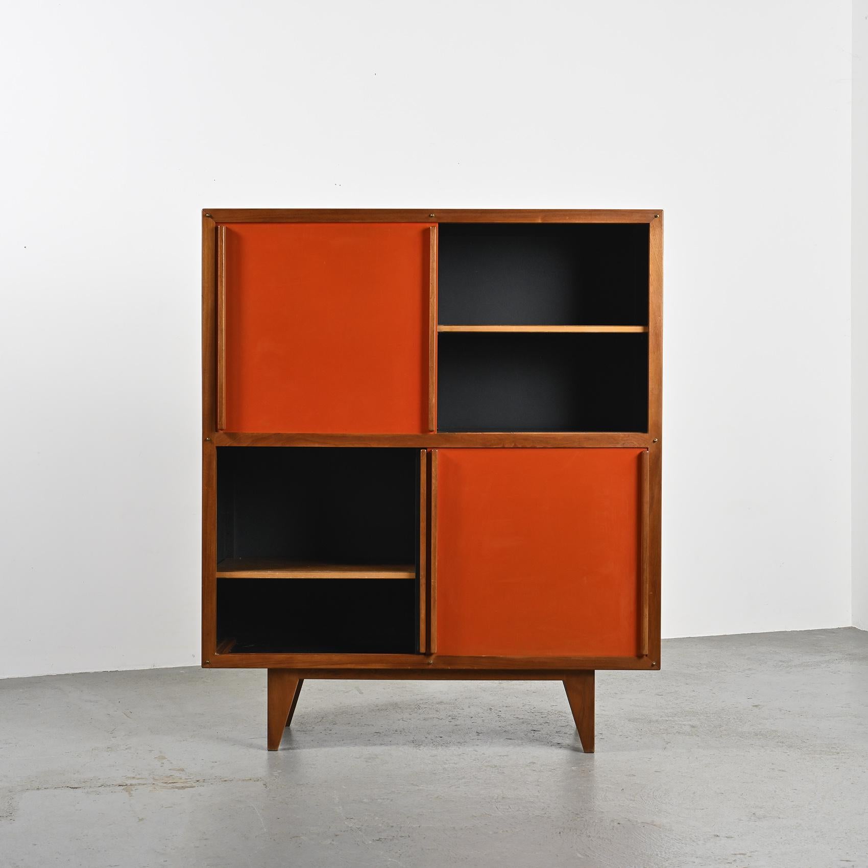 French A Unique Cabinet by André Sornay, circa 1950