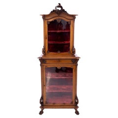 Un cabinet unique, France, vers 1890.