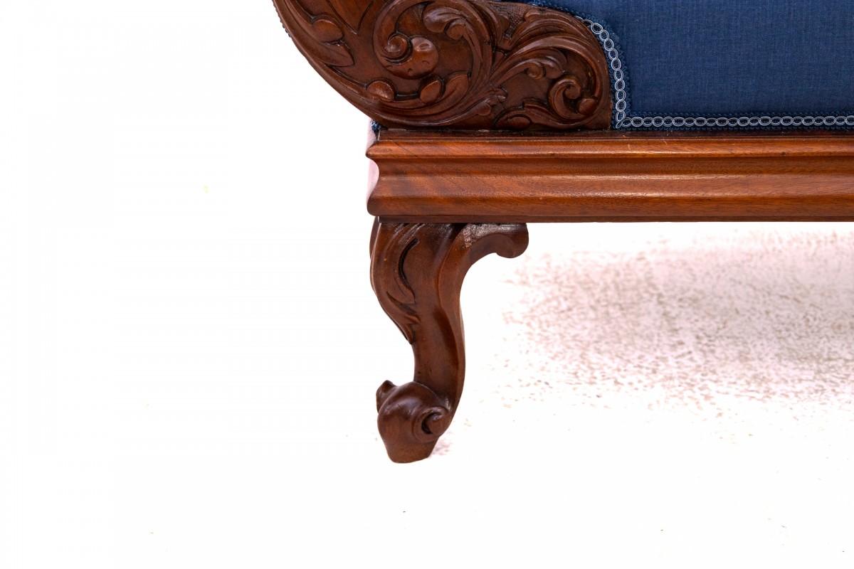 Eine einzigartige Chaiselongue, Nordeuropa, um 1920. im Angebot 2