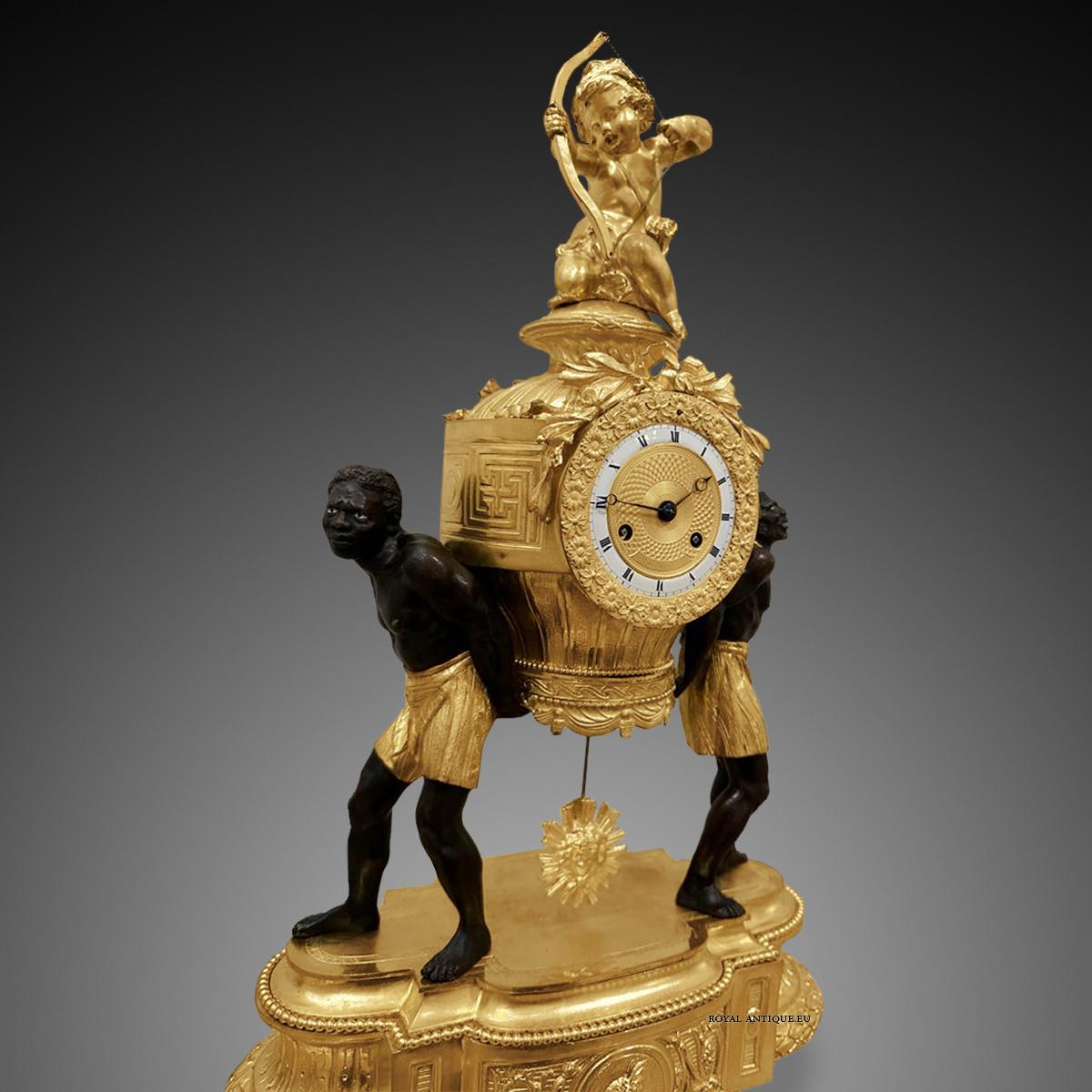 French A Unique Clock From The Period Of Napoleon III