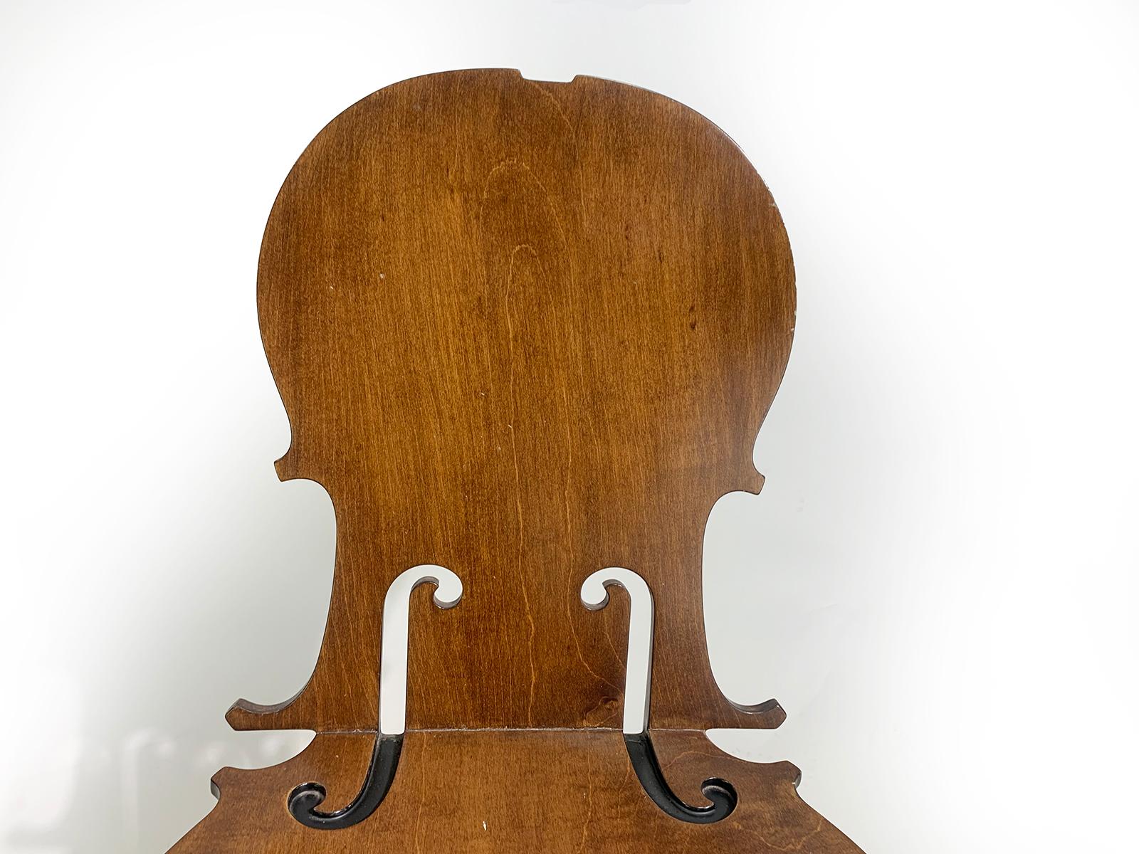 Unique Creation of Arman, 'CELLO' Chair, Editions Hugues Chevalier In Good Condition In Beirut, LB