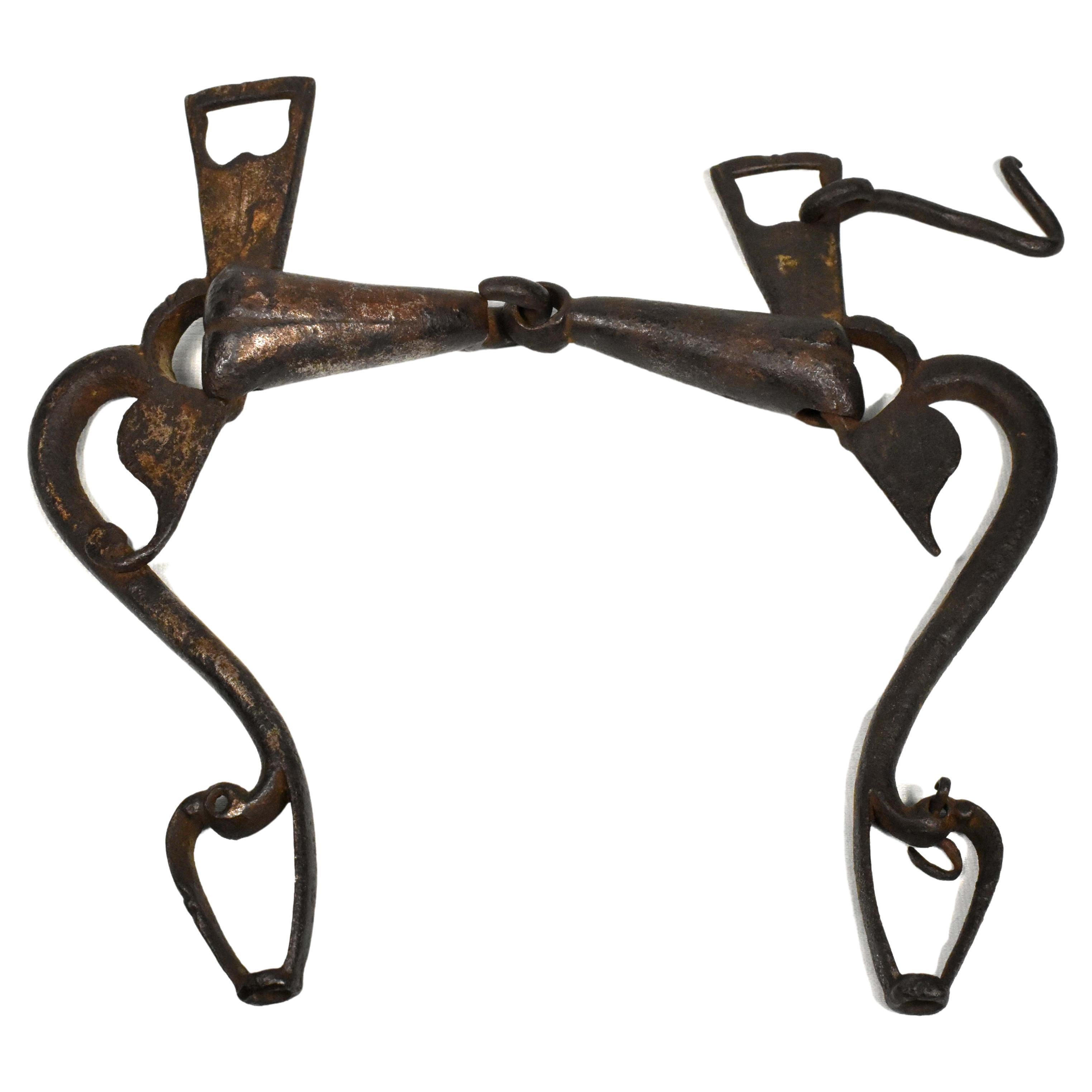 Unique Historical Horse Bit from the 16th-17th Century For Sale