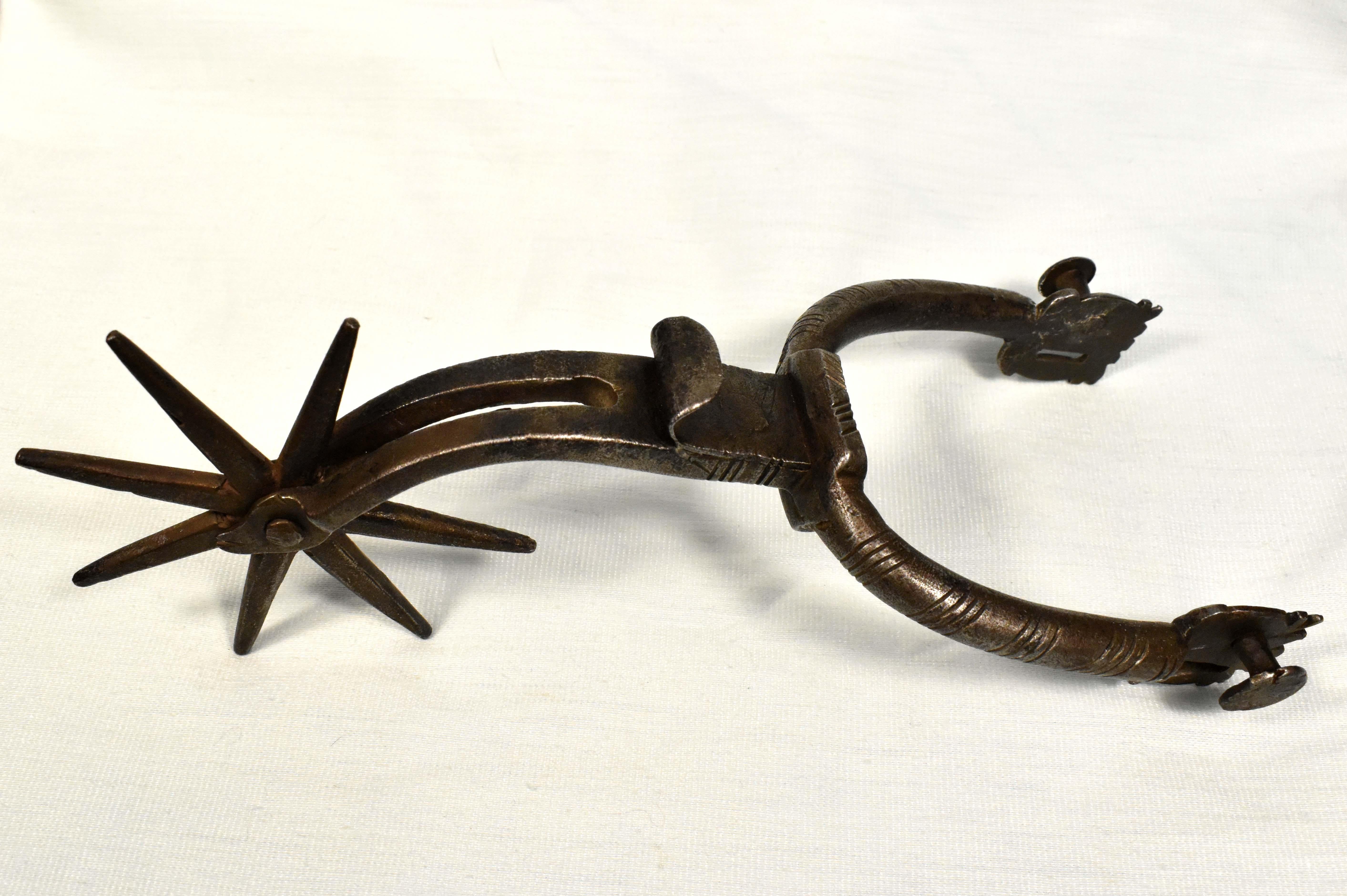 Unique Historical Riding Spur of the 16-17th Century+ Horseshoe For Sale 7