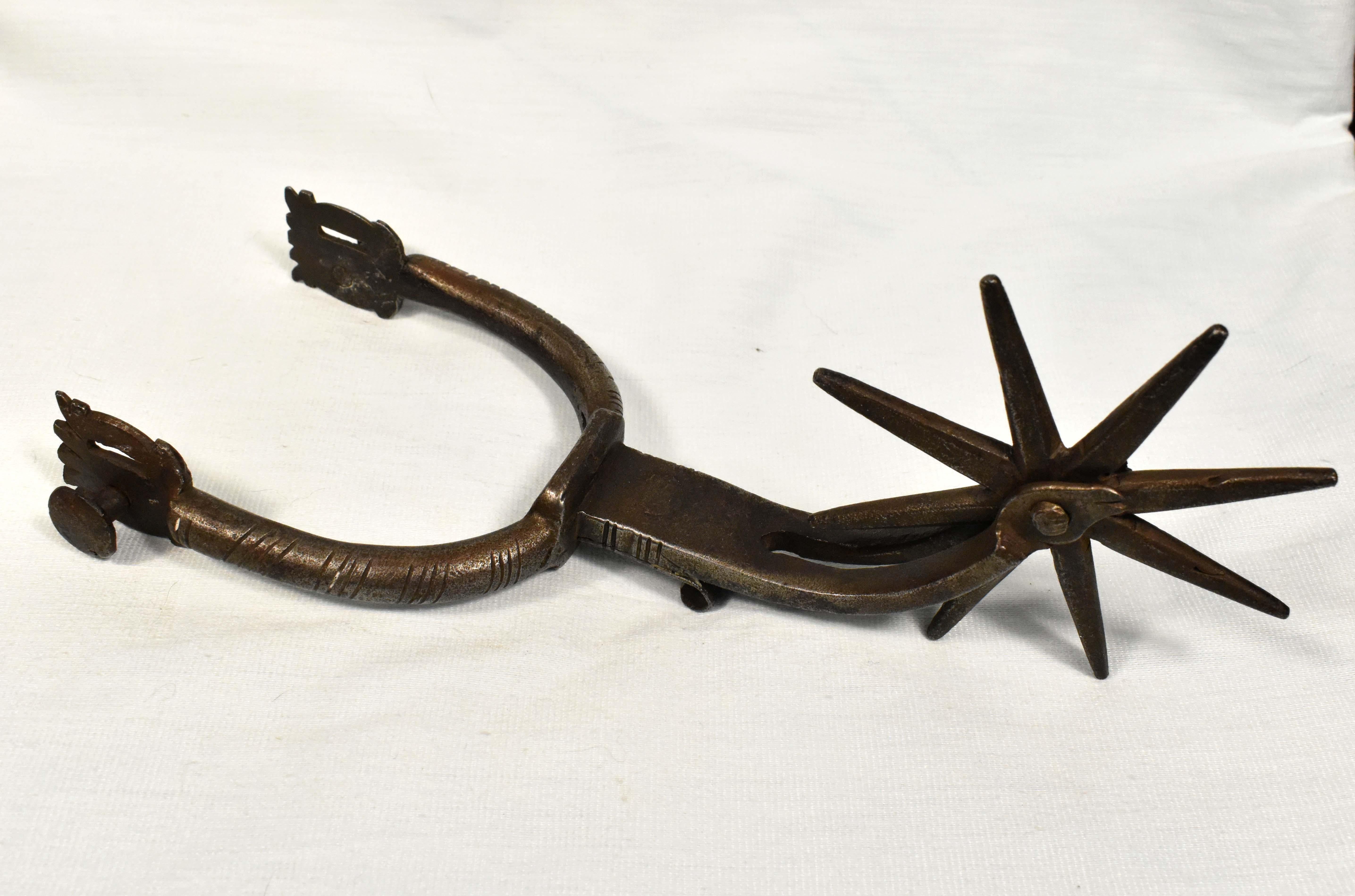 Unique Historical Riding Spur of the 16-17th Century+ Horseshoe For Sale 8