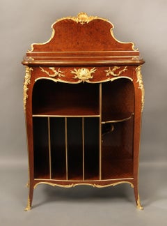 Unique Late 19th Century Gilt Bronze Mounted Cabinet by François Linke