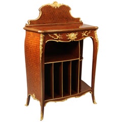 Unique Late 19th Century Gilt Bronze Mounted Cabinet by François Linke