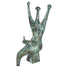 A Unique Piece, Ceramic Sculpture by Alvigno Bagni, 1964