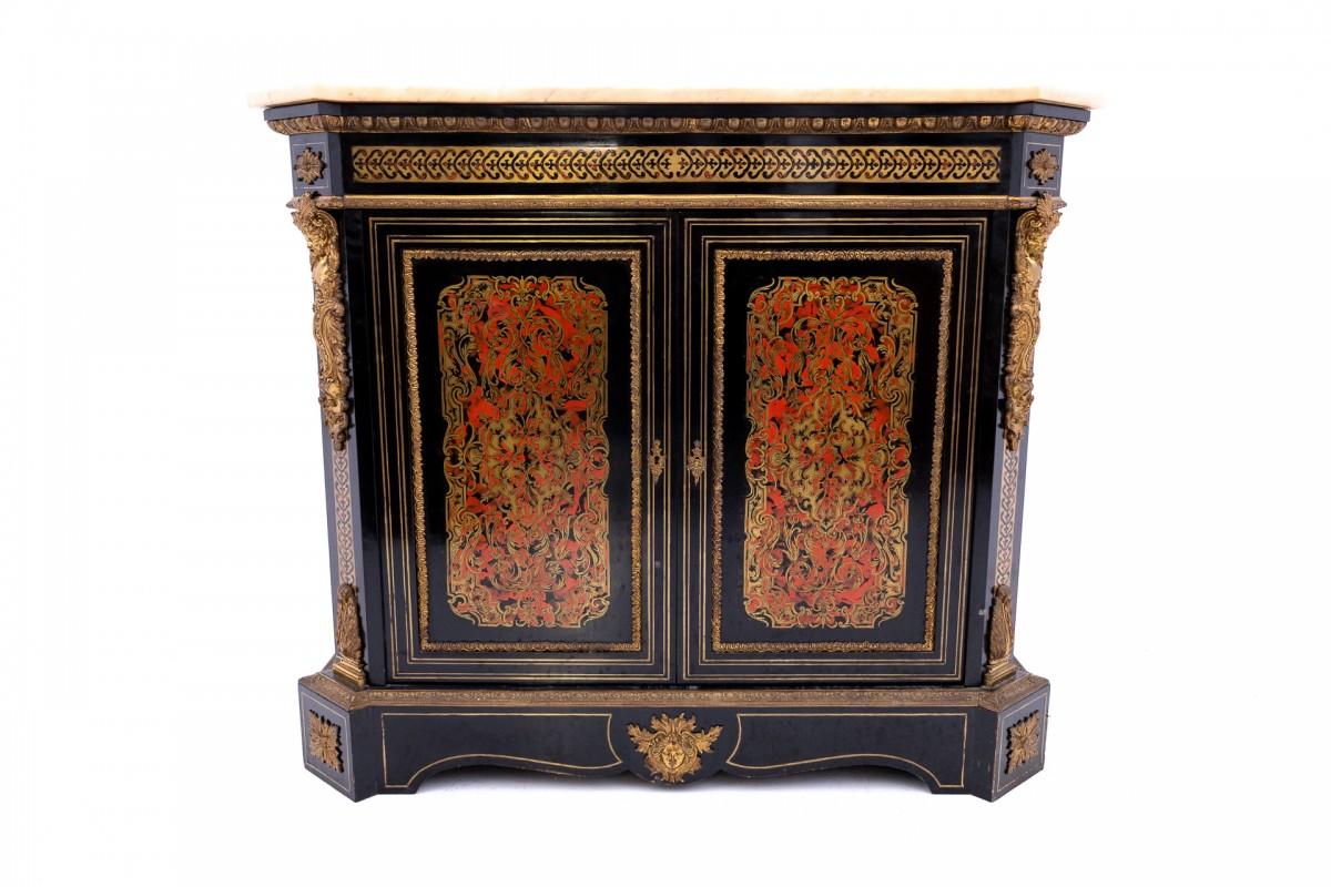 Napoleon III A unique set of Boulle chests of drawers, France, circa 1860. For Sale