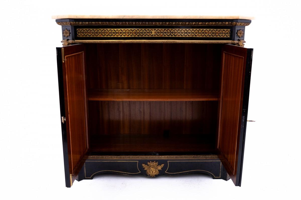 A unique set of Boulle chests of drawers, France, circa 1860. In Good Condition For Sale In Chorzów, PL