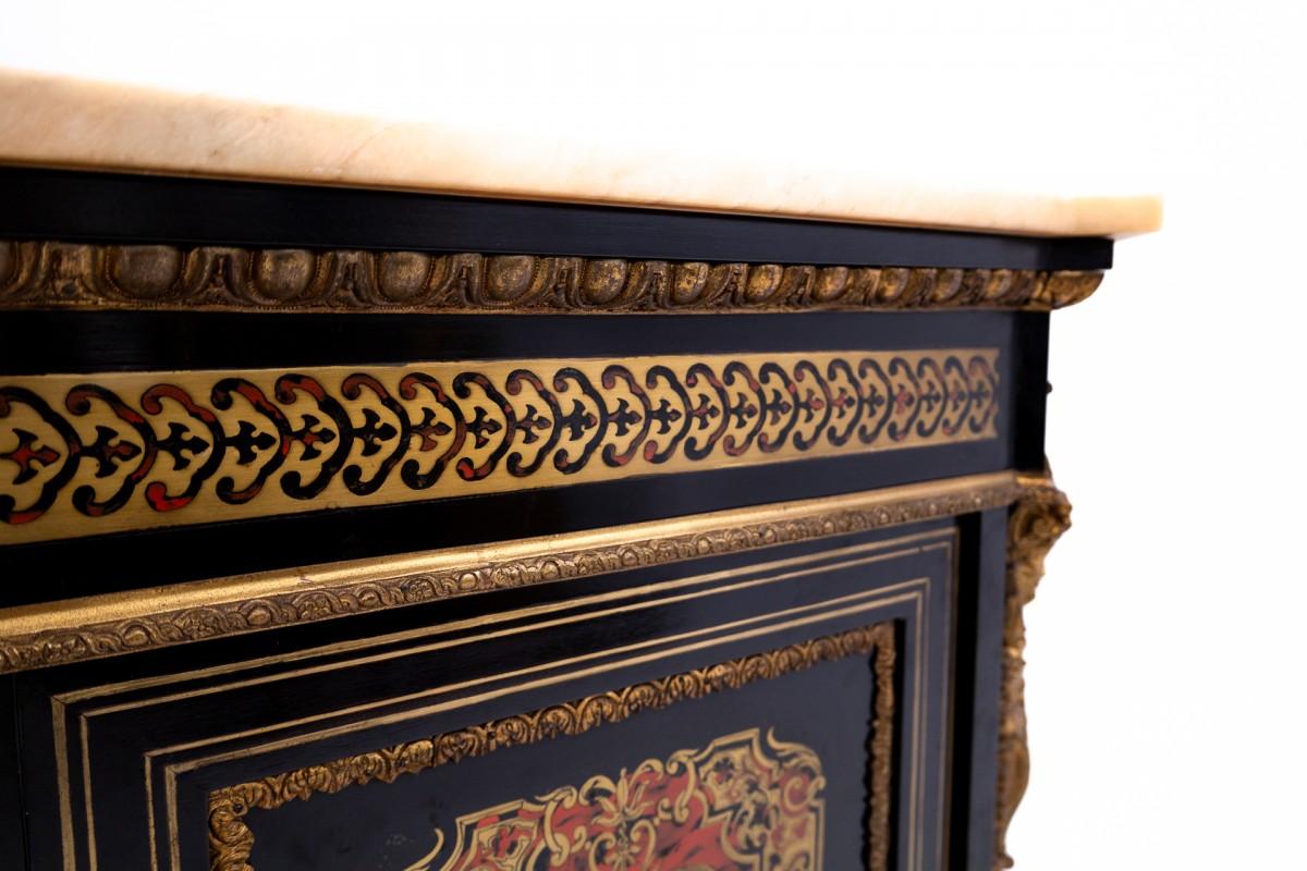 Mid-19th Century A unique set of Boulle chests of drawers, France, circa 1860. For Sale