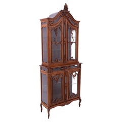 Une vitrine unique, France, vers 1880.