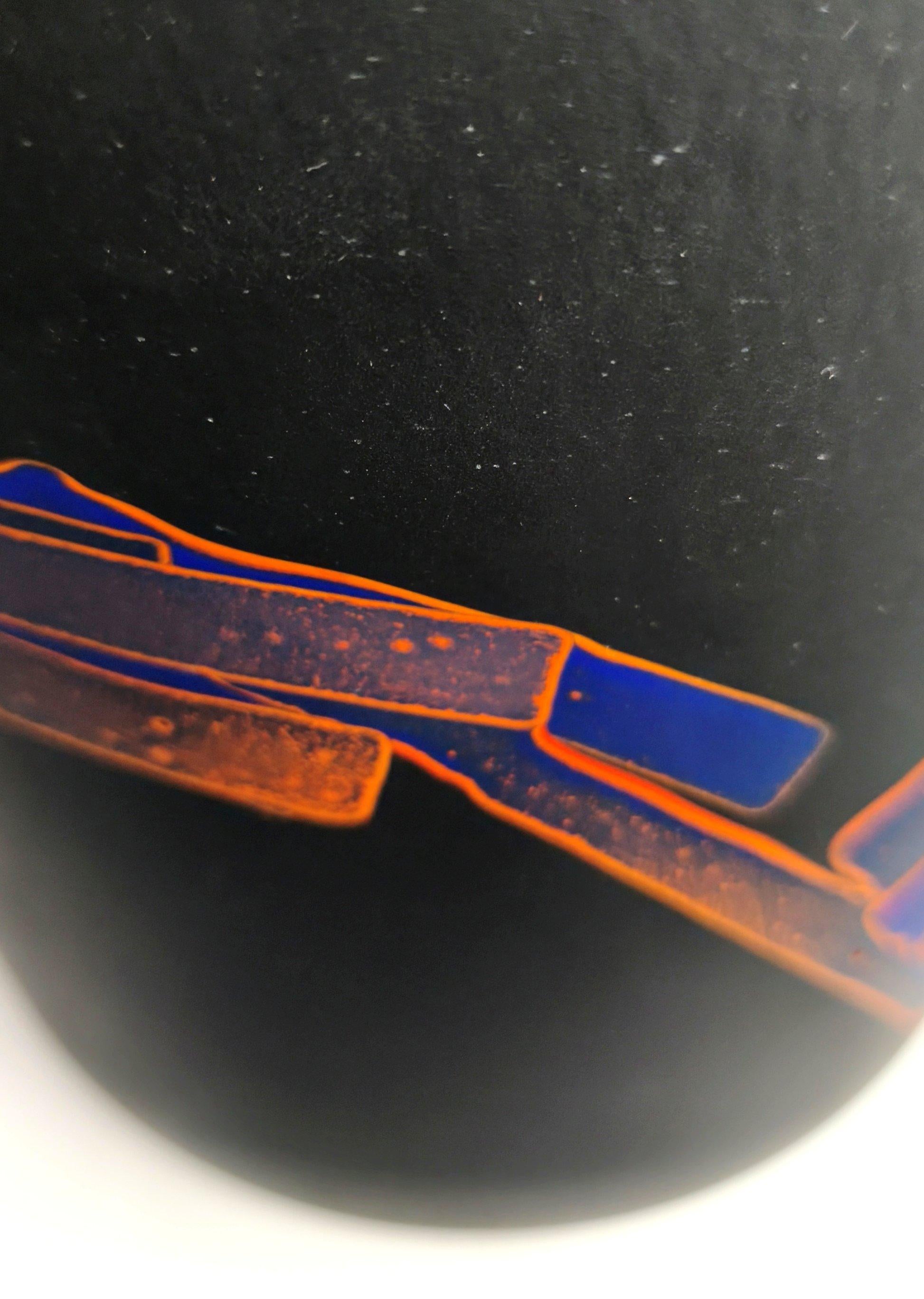 Hand-Crafted A unique studio glass object Contiguous Fragments by Joel Philip Myers, 1980 For Sale