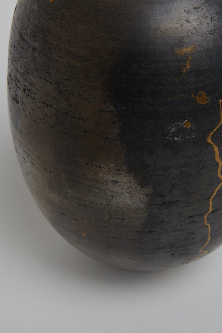 Gold Unique Vase by Karen Swami, 2021 For Sale