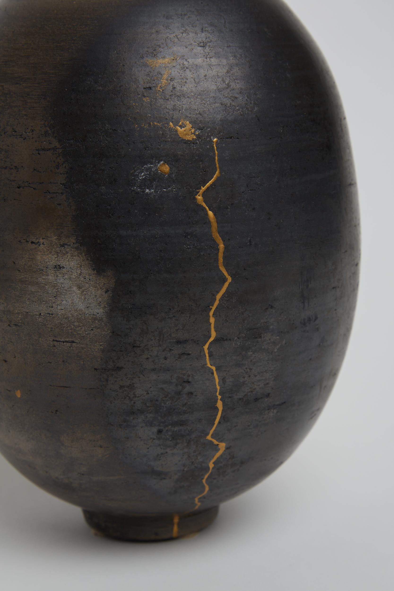 Gold Unique Vase by Karen Swami, 2021 For Sale