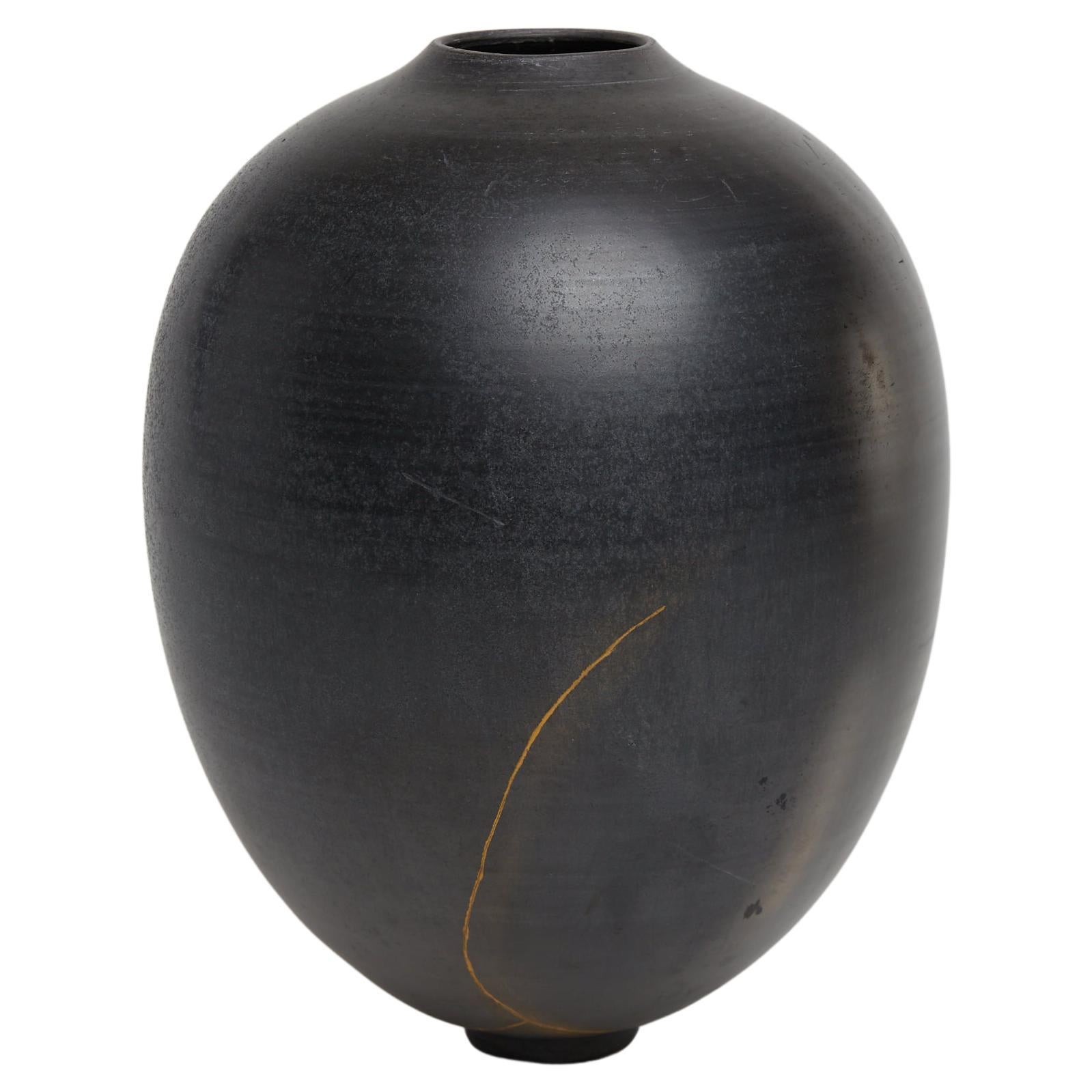 "Vase with Classical Nudes," Rare, Unique Vase with Male Nudes by