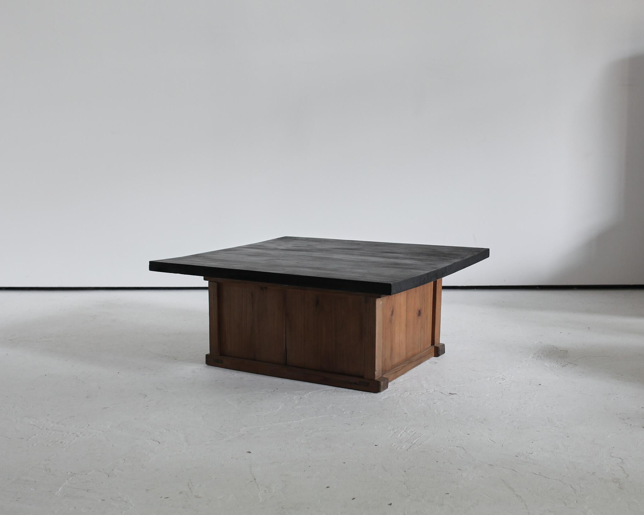 Unique Wabi Sabi Japanese Coffee Table For Sale 1