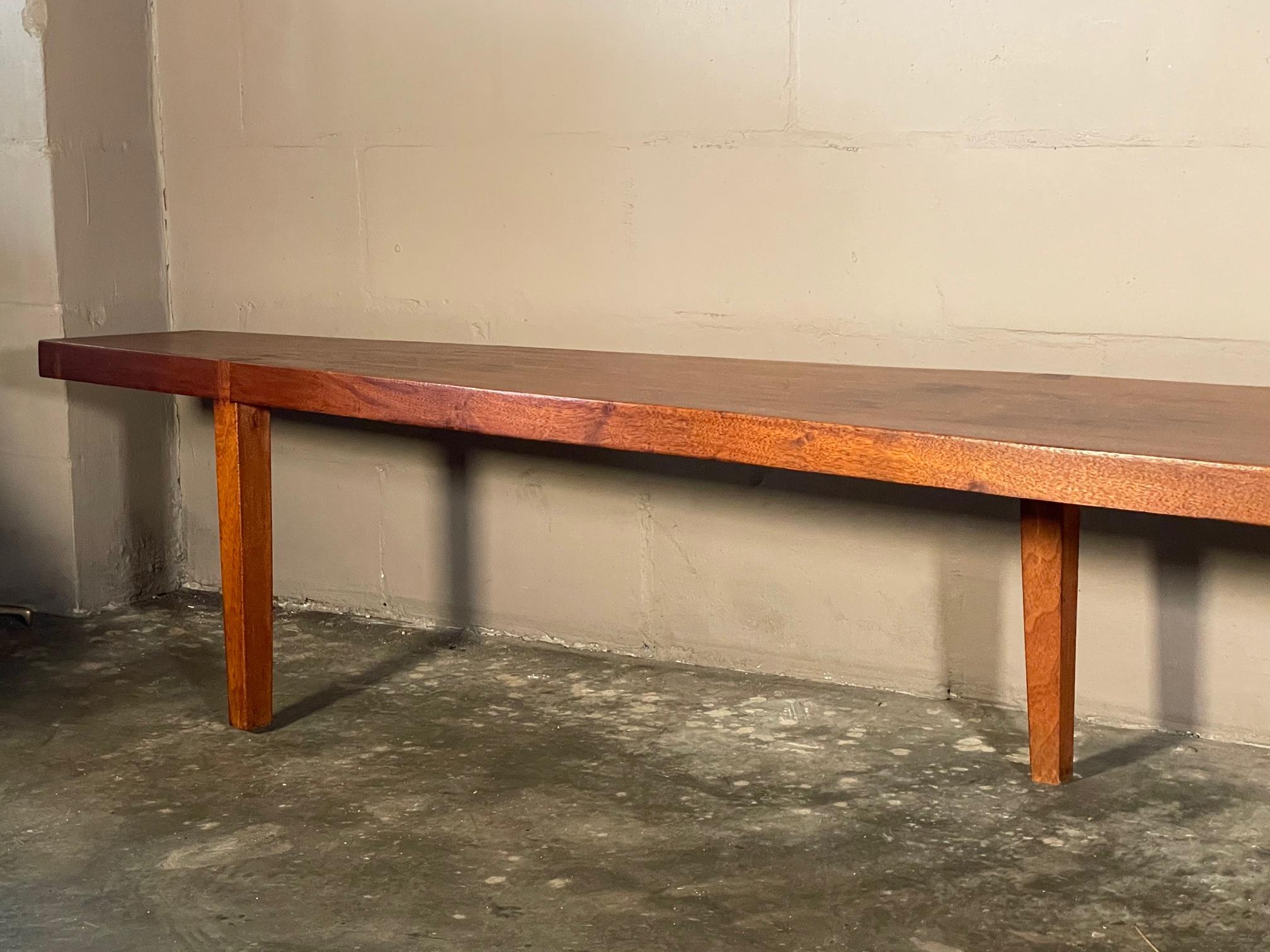 Unique William Hinn Bench In Good Condition For Sale In St.Petersburg, FL