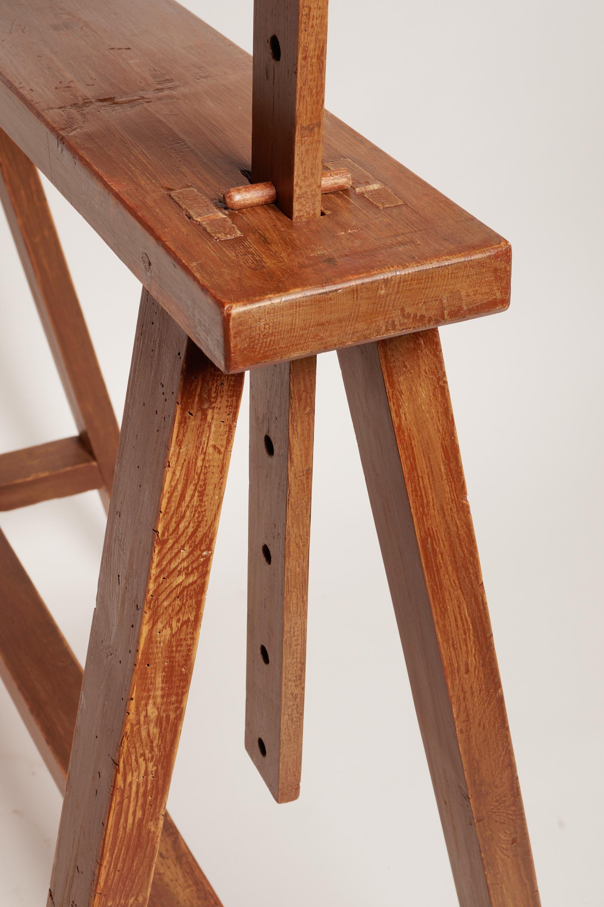 drafting table with drafting machine