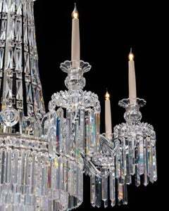 A Unusual William Iv Tent And Waterfall Chandelier