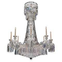 A Unusual William Iv Tent And Waterfall Chandelier