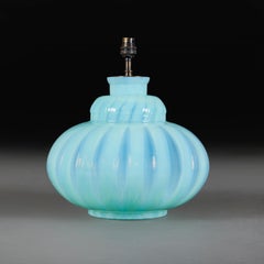 Eine Lampe aus Murano-Glas mit Uran