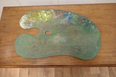 Used Artists Pallet an Interesting Decorative Piece