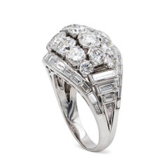 Van Cleef & Arpels Diamond Bombé Ring