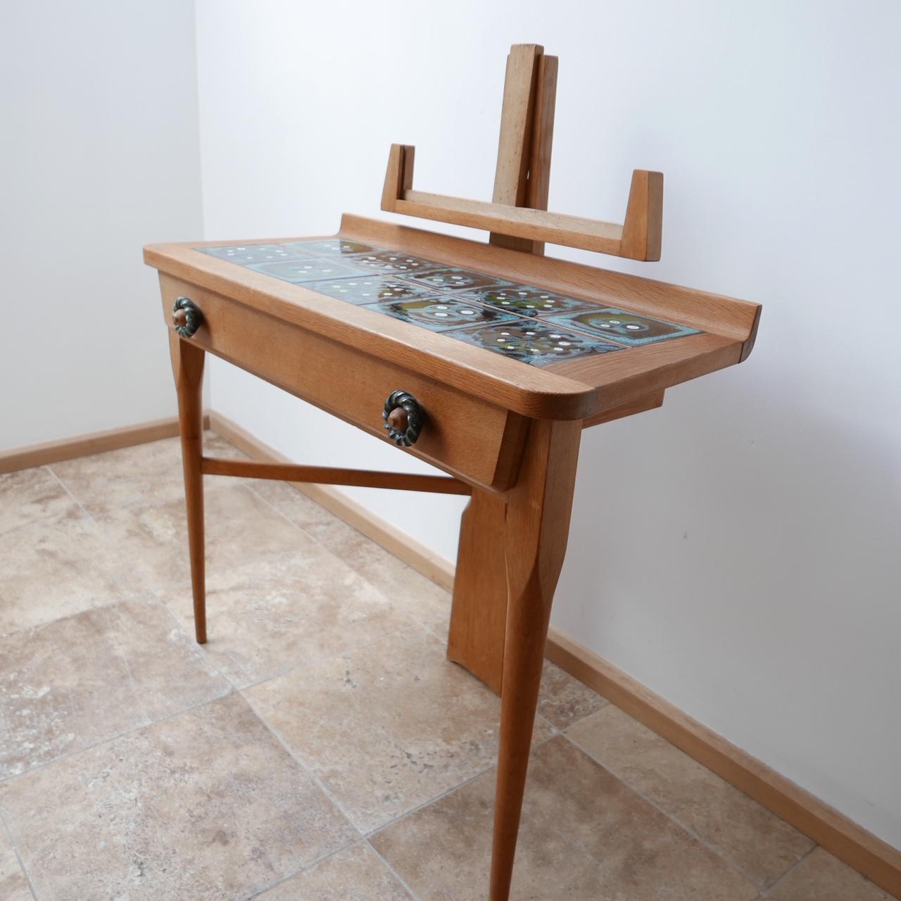 Ceramic Vanity Table by Guillerme et Chambron