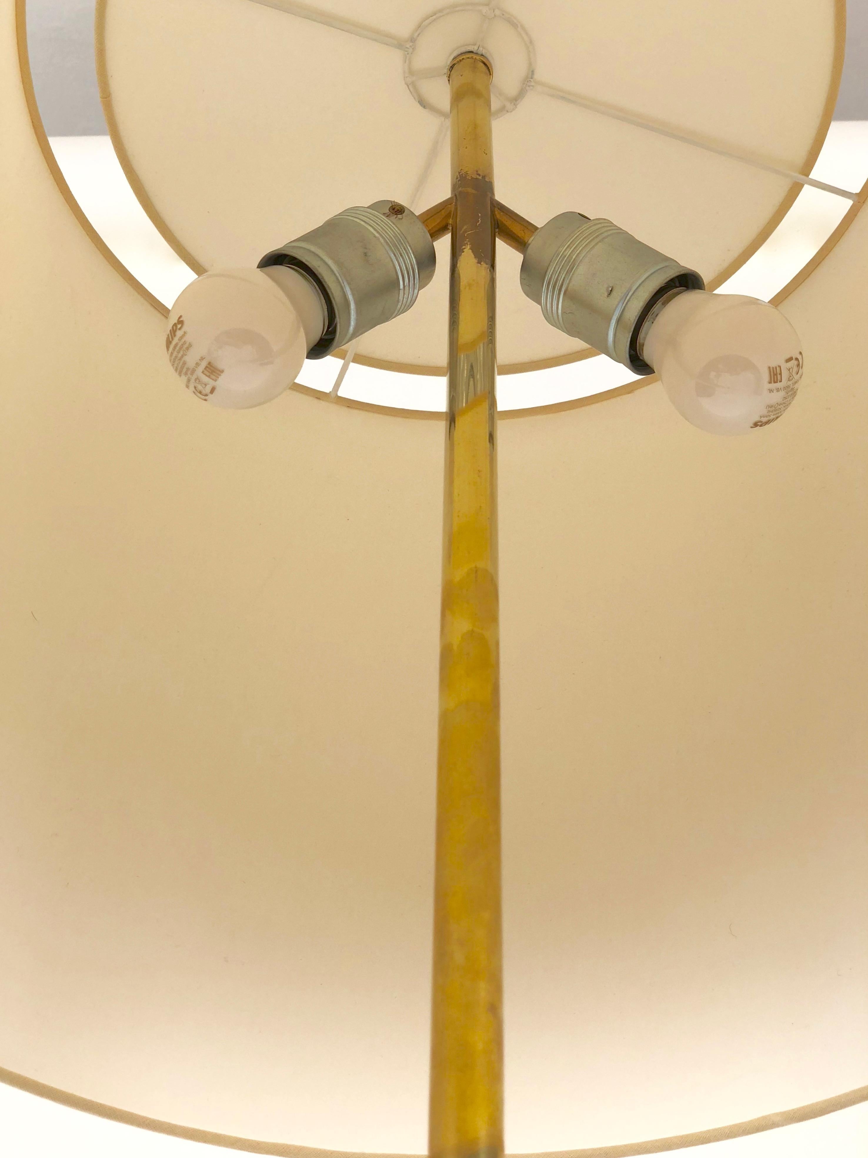 Mid-Century Modern Variation of the Tripod Floor Lamp, Model No. 2003, J.T. Kalmar For Sale