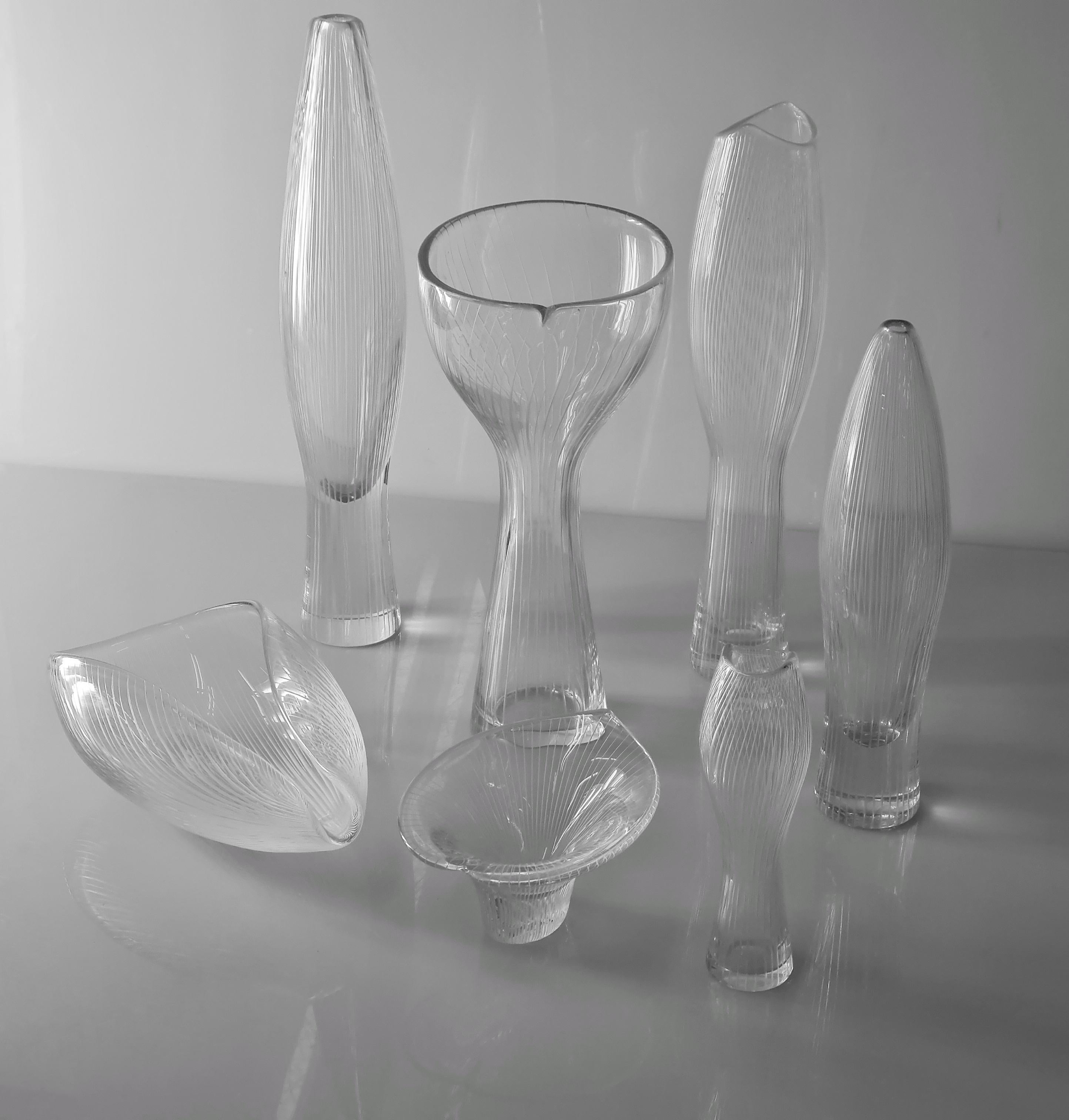 Tapio Wirkkala designed a huge variety of these art glass objects in a number of different sizes. The motifs were mostly from nature as mushrooms or sea shells or a foals leg, and so on..

Tapio Wirkkala (1915-1985) was a genius designer and