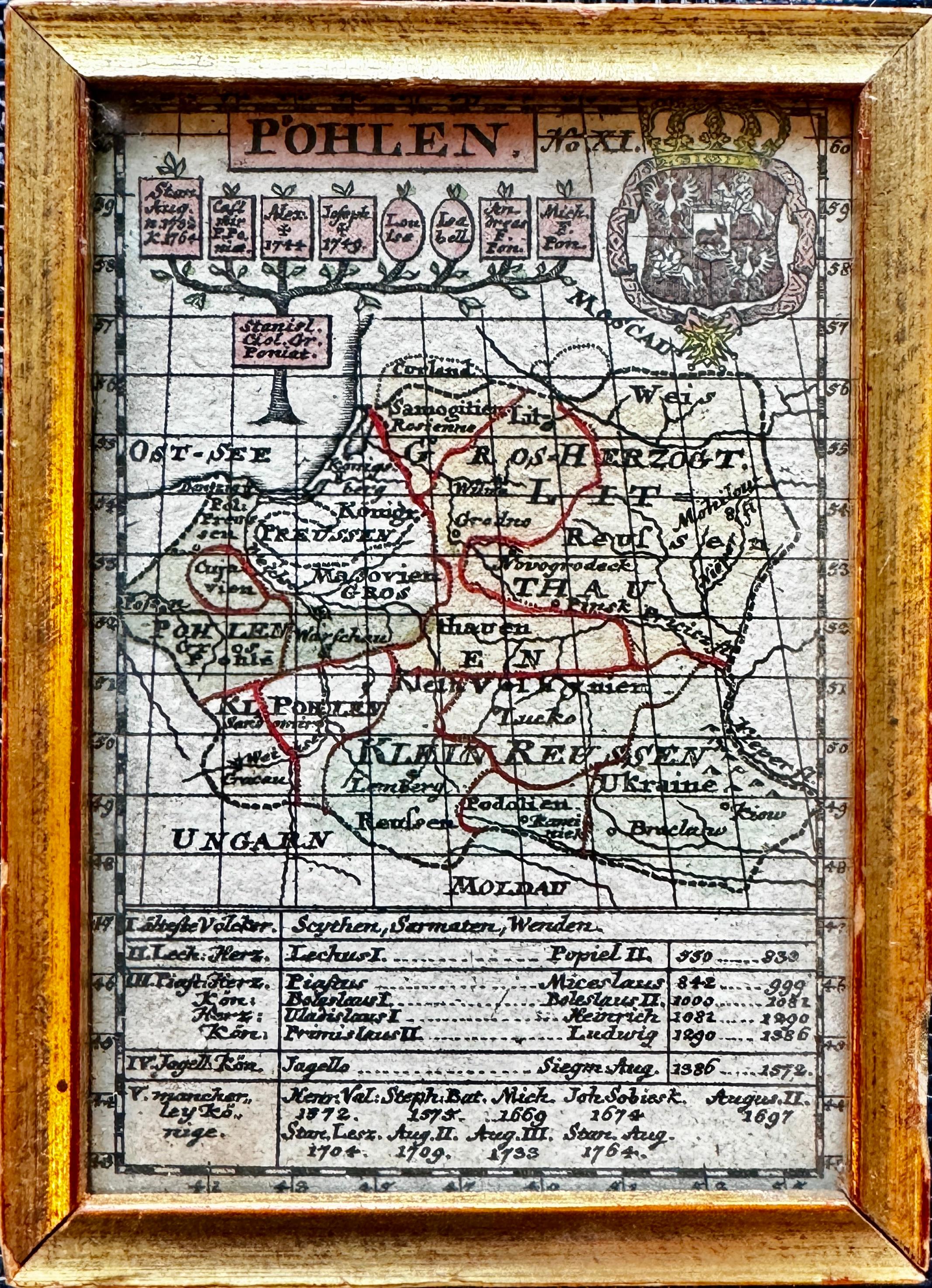 A Variety of Eight Wonderful Old Maps, Framed For Sale 9