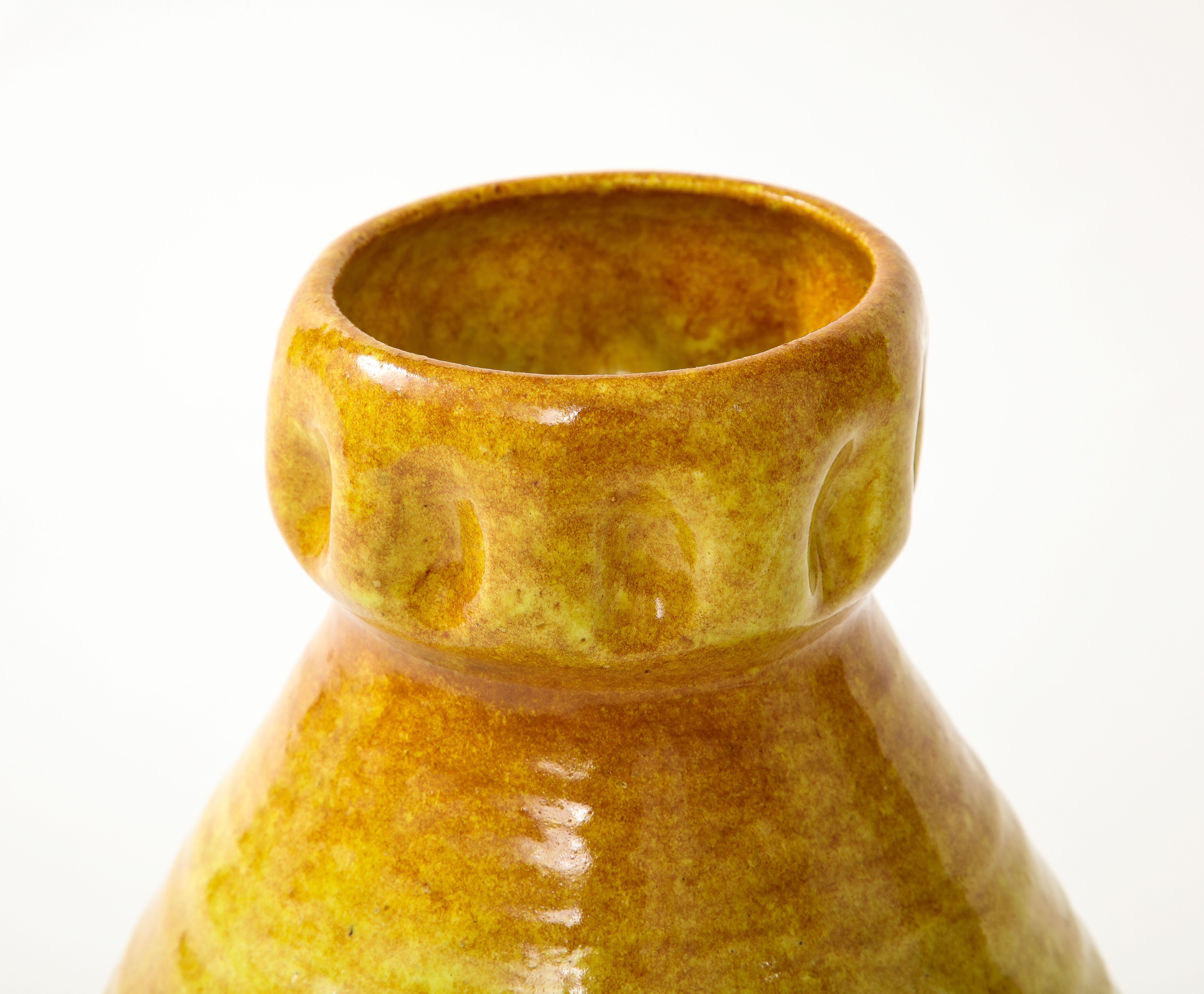 Vase aus Ton von Accolay Pottery im Angebot 4