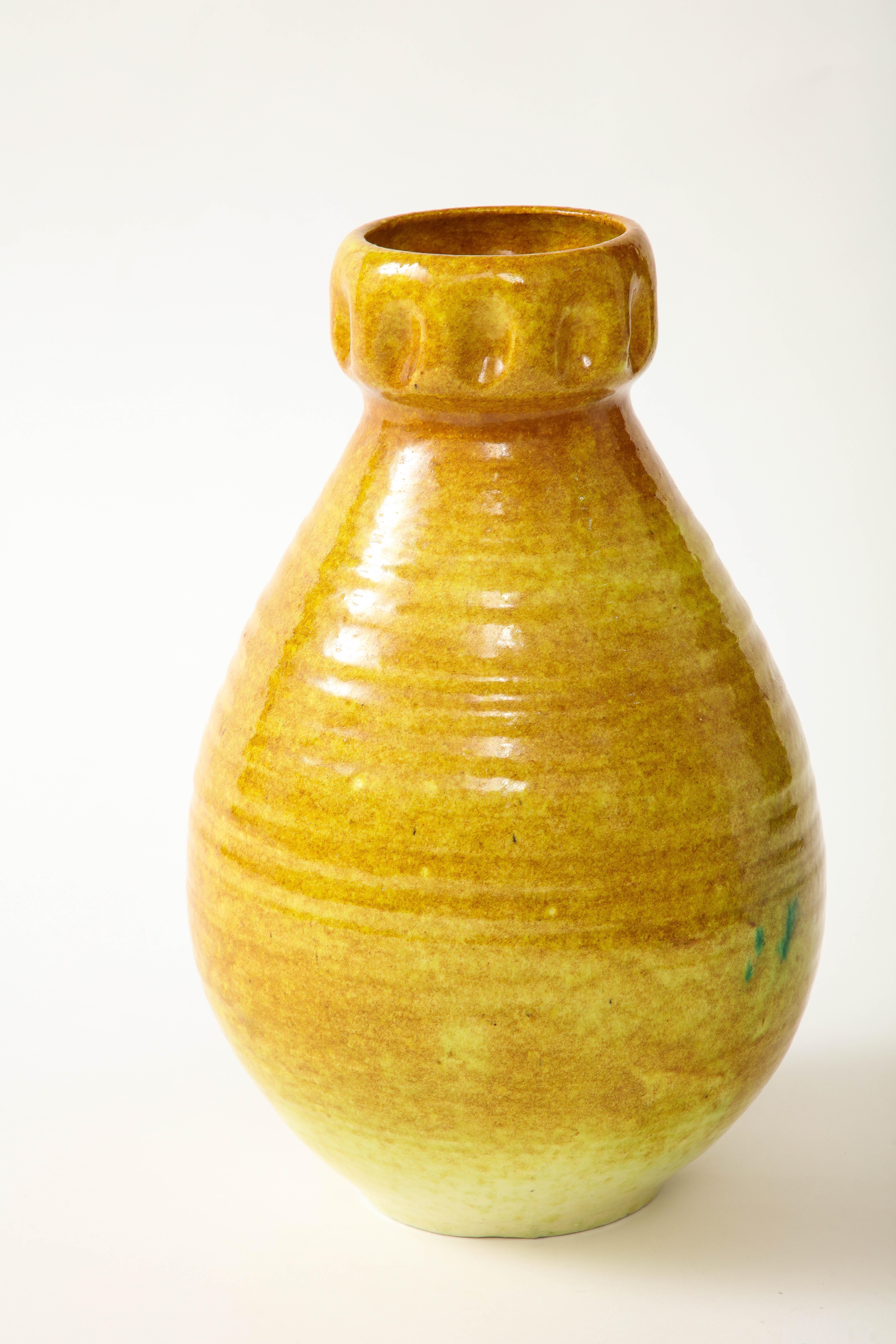 A Vase by Accolay Pottery For Sale 5