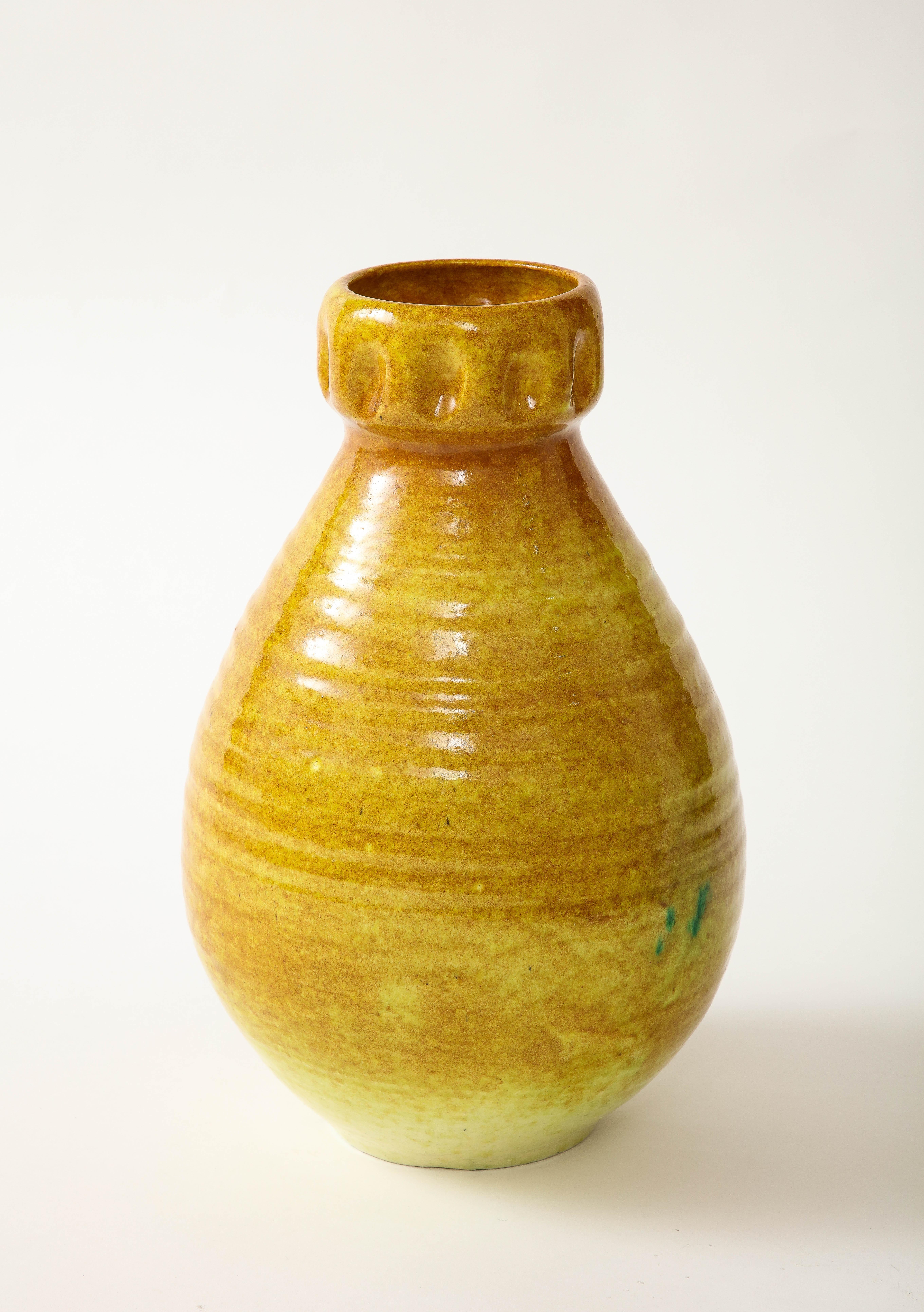 A Vase by Accolay Pottery For Sale 6