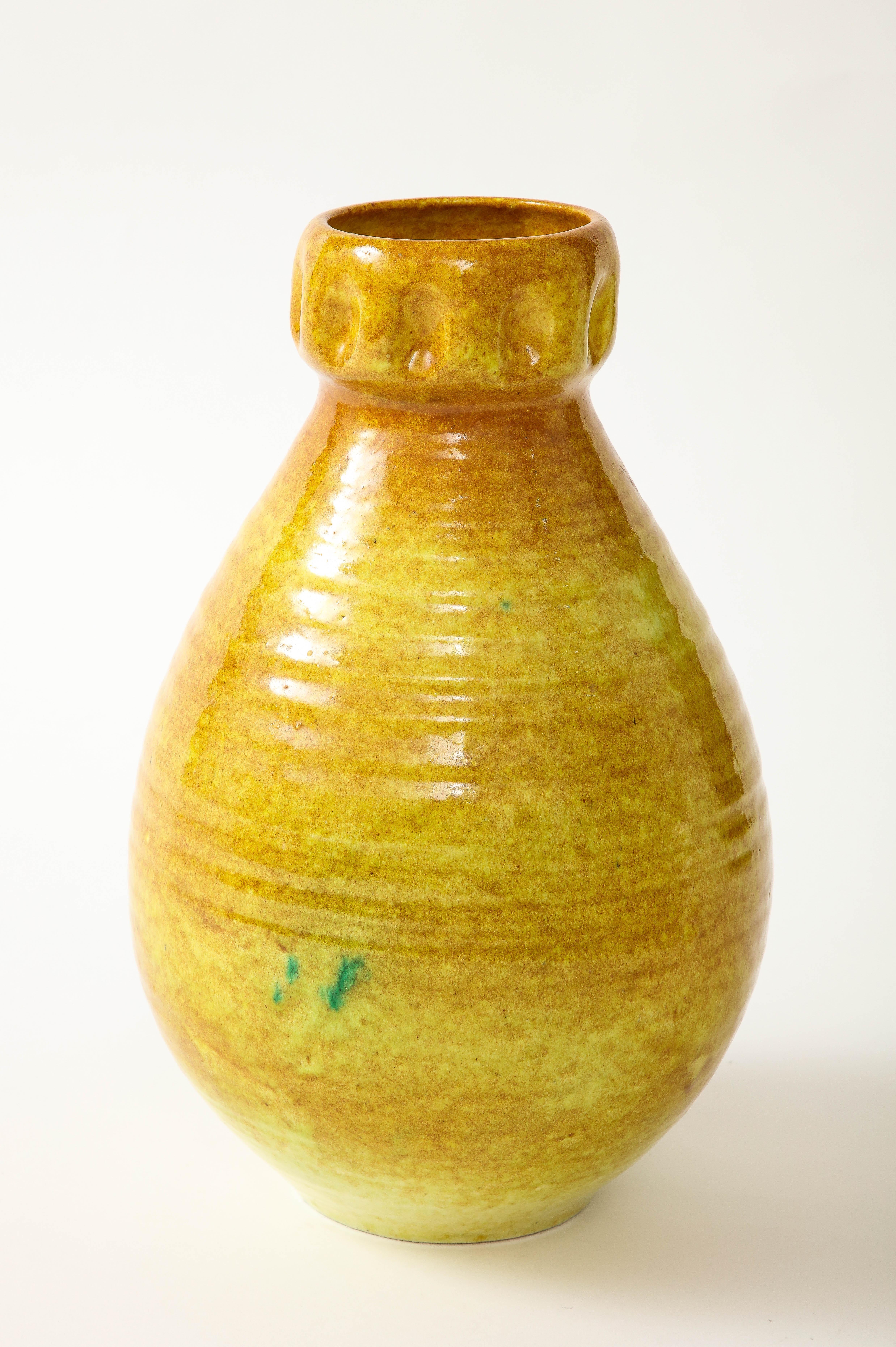 A Vase by Accolay Pottery For Sale 2