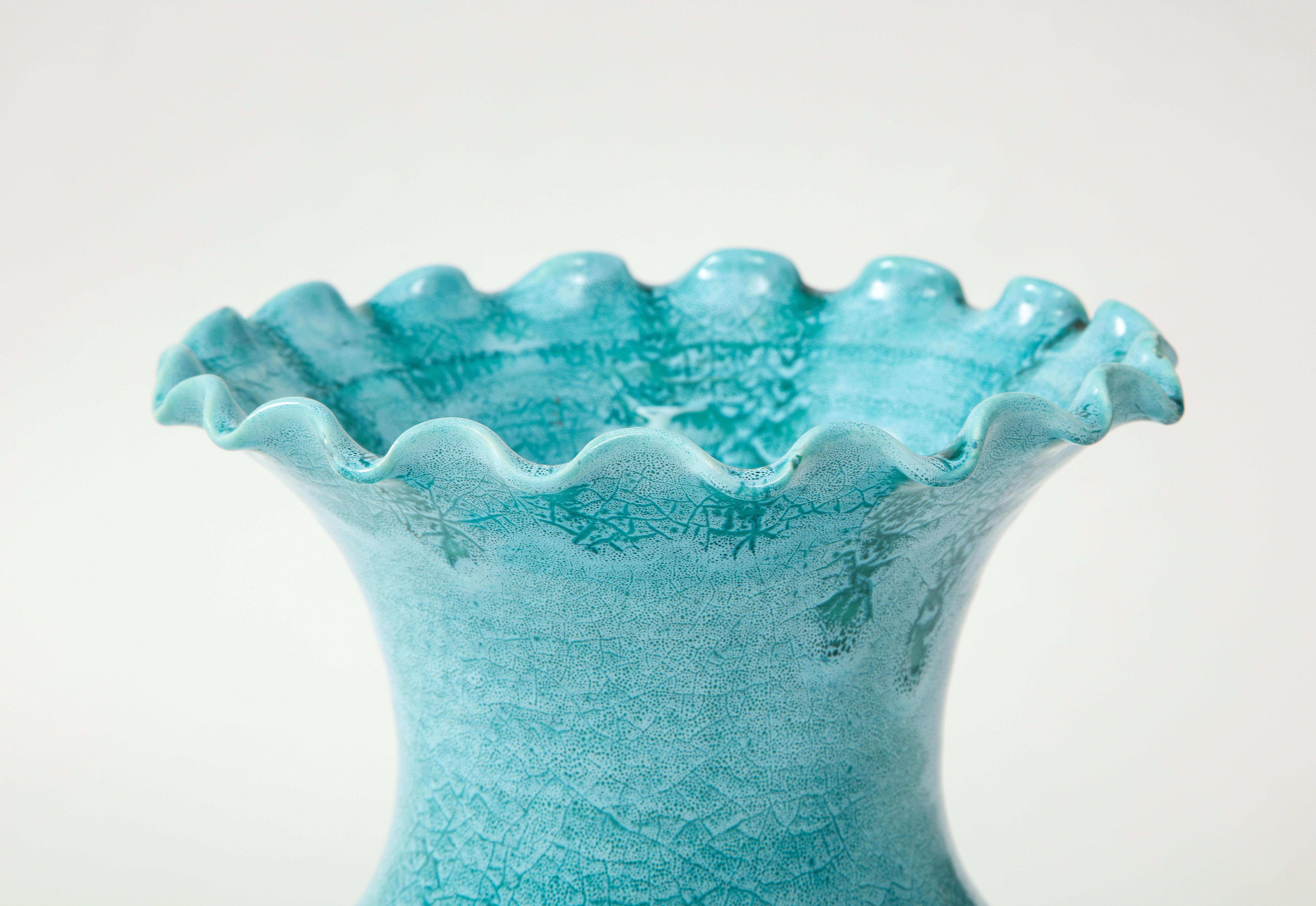 Vase d'Accolay Pottery en vente 2