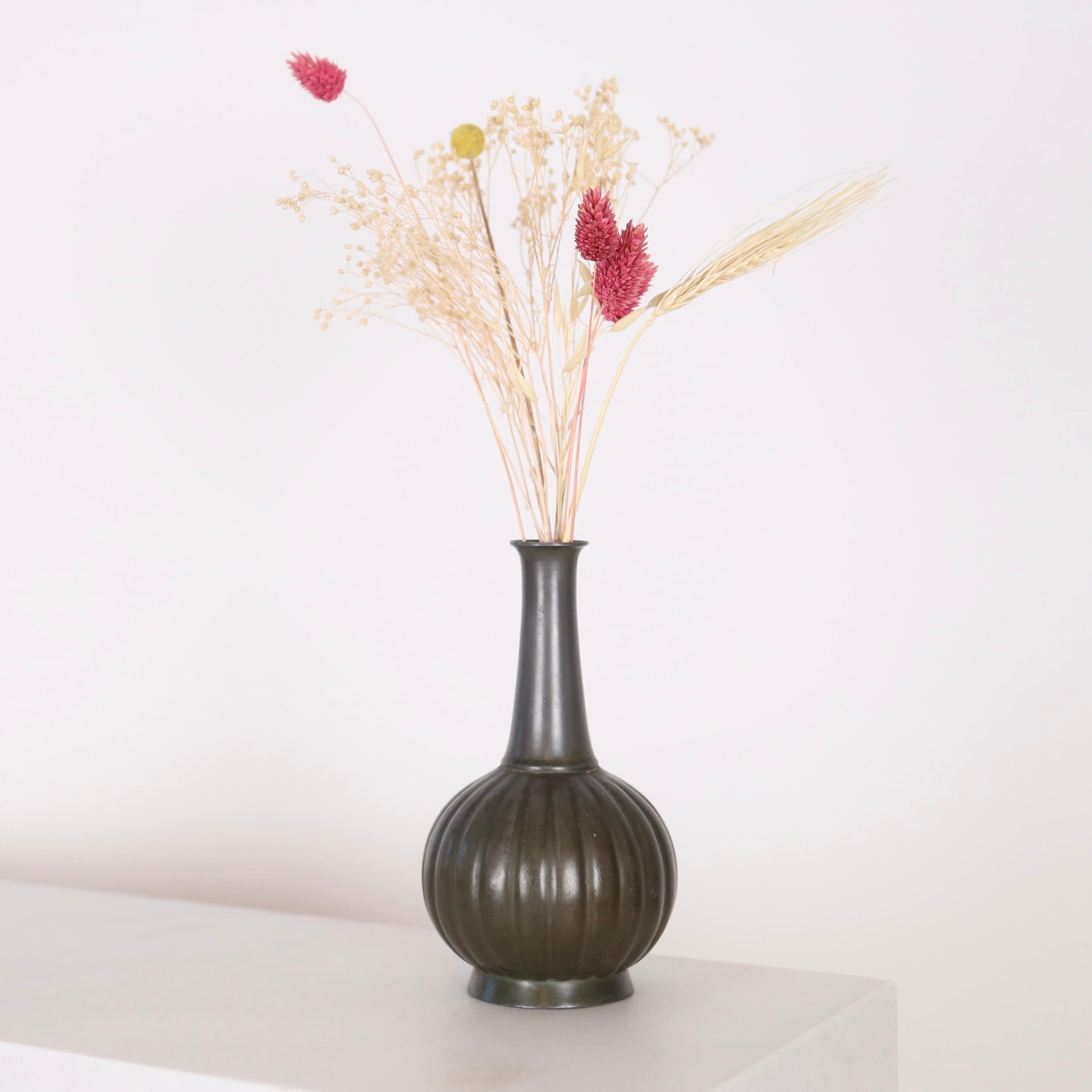 A vase by Just Andersen, 1920s, Denmark For Sale 1