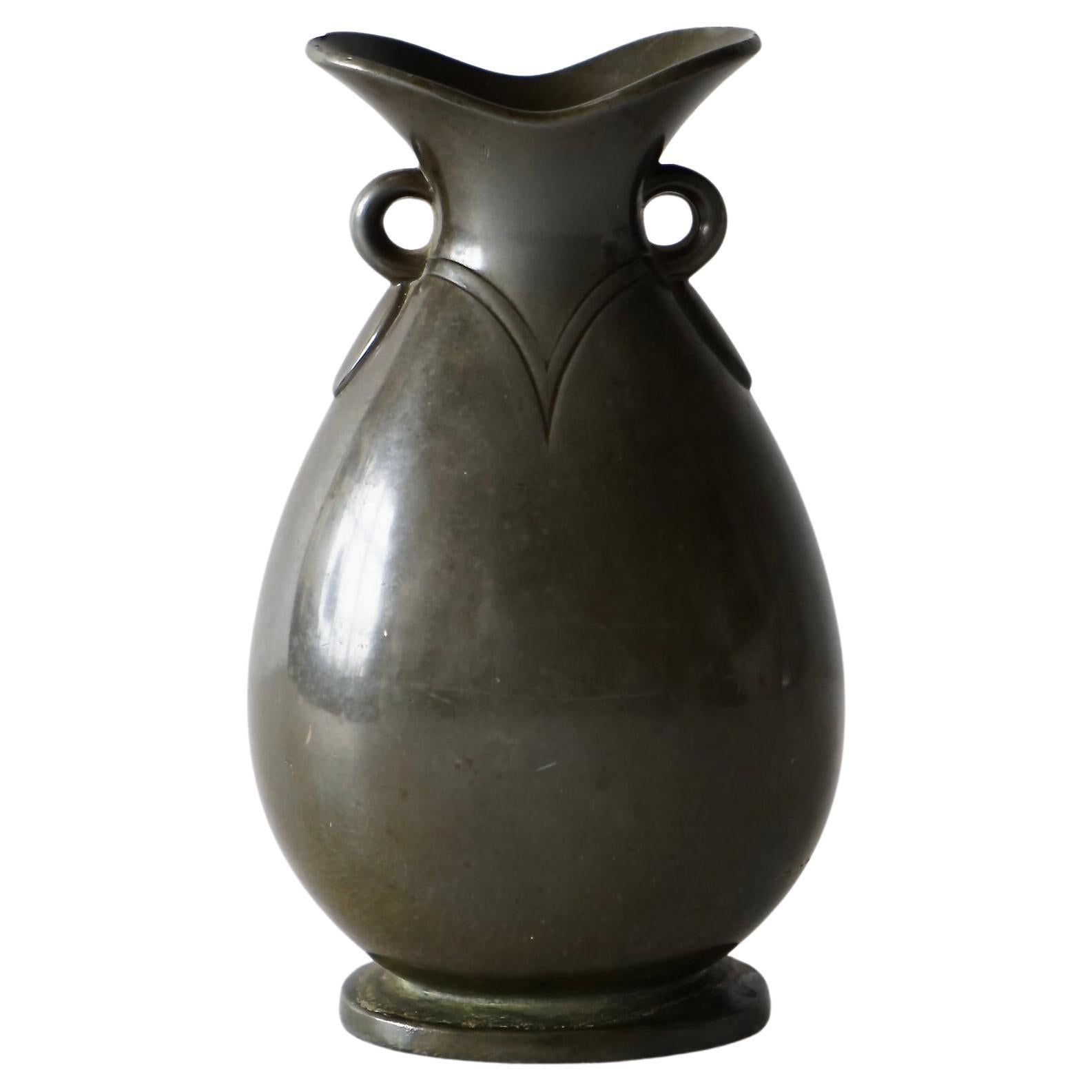 A vase by Just Andersen For Sale