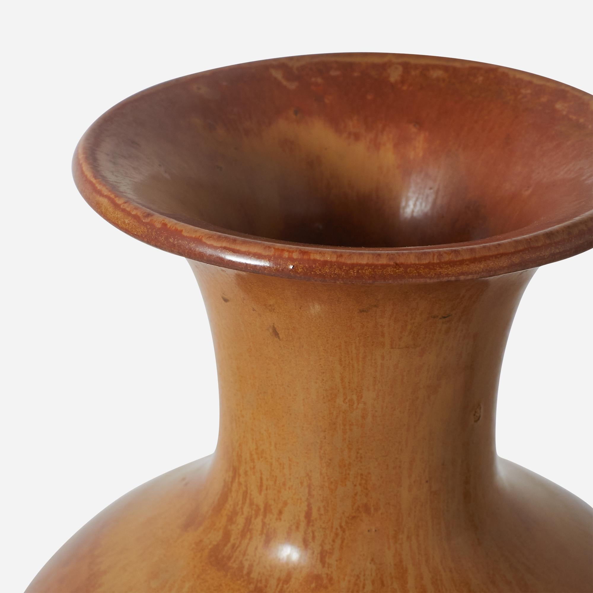 Modern Large Vase by Gunnar Nylund For Sale
