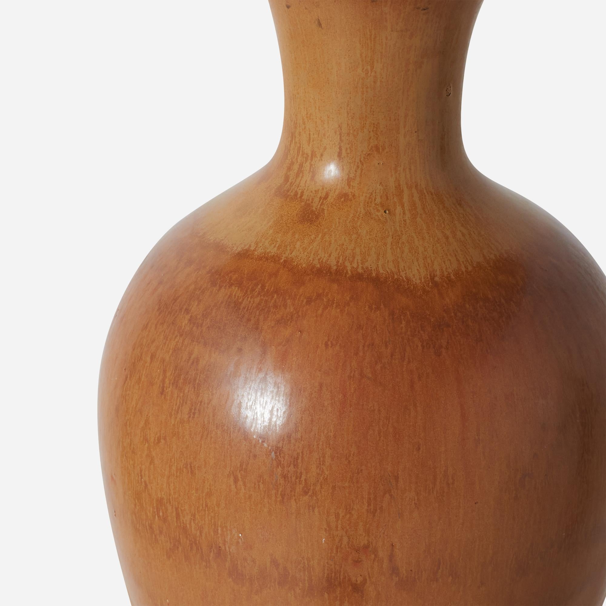 Swedish Large Vase by Gunnar Nylund For Sale