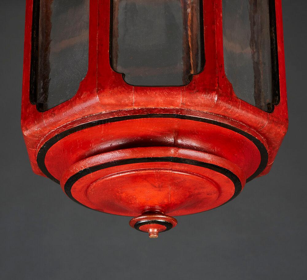 Italian Venetian Chinoiserie Lantern