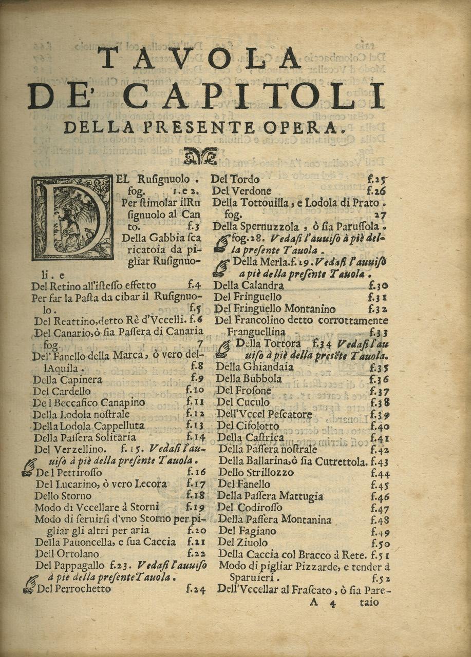 Livre très illustré sur les oiseaux, Giovanni P. Olina : « Uccelliera », 1622 en vente 1