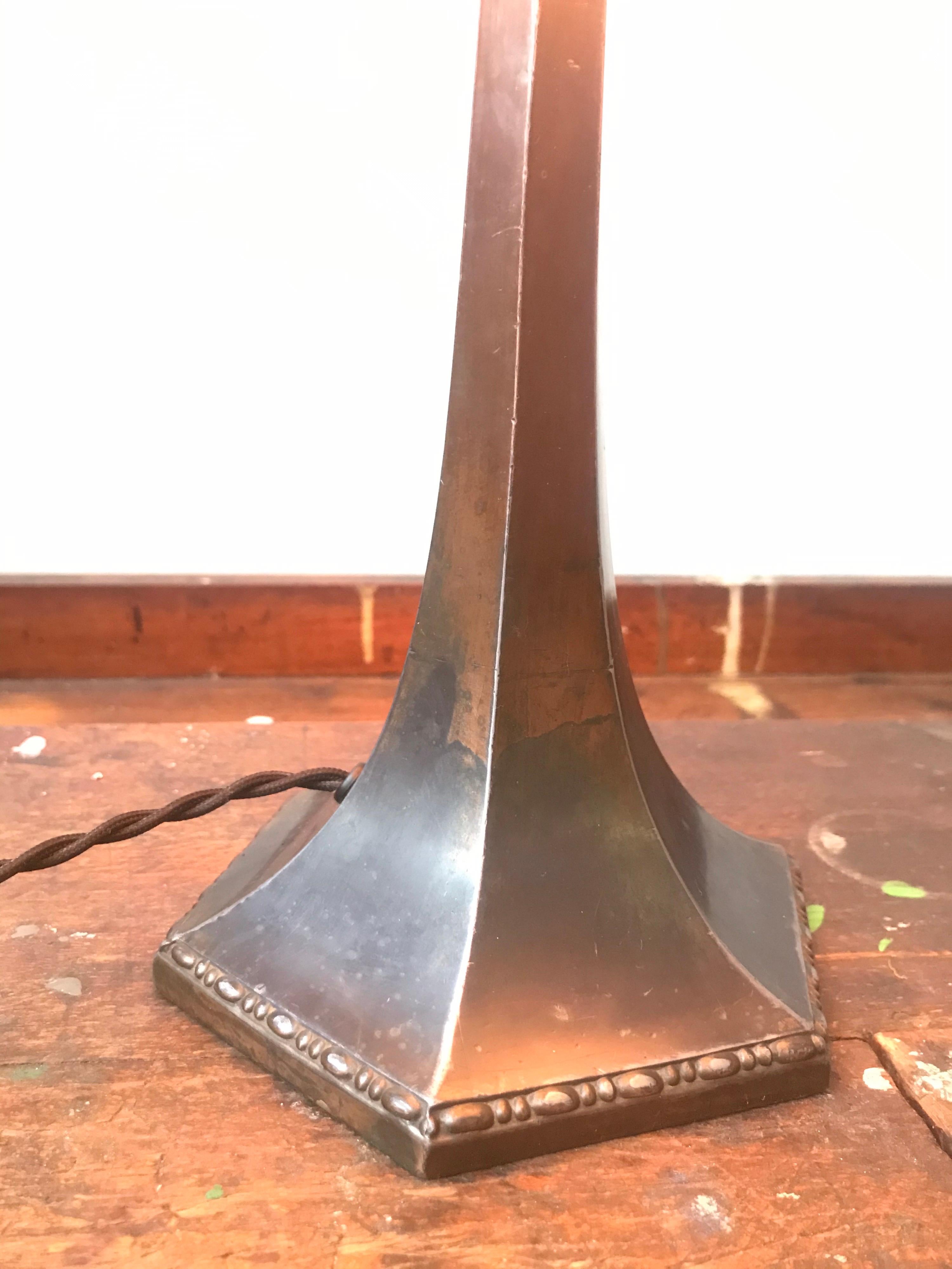 Very Elegant Antique Art Deco Table Lamp 2